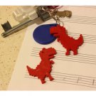 Offline T-rex keychain