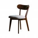 Walnut Color Dining Chair Wooden FAS Grade Oak Natural Wood Made in North America 100% Dirt-free Woo