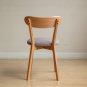 (Set of 2 pcs) Dining Chair Wooden FAS Grade Oak Natural Wood Made in North America 100% Dirt-free W