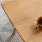 Center table Low Table 100% solid wood Top plate Desk Coffee table Width 120 x Depth 56 x Height 45