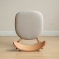 (Set of 2 pcs) Dining Chair Wooden FAS Grade Oak Natural Wood Made in North America 100% Dirt-free W