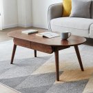Capsule centre table Low table Table with drawers 100% solid wood Top board Desk Coffee table W 120 Capsule centre table Low table Table with drawers 100% solid wood Top board Desk Coffee table W 120