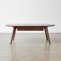 Capsule centre table Low table Table with drawers 100% solid wood Top board Desk Coffee table W 120 
