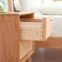 Pure Solid Wood Bedside Cabinet Modern Simple Nightstands North America Oak Bedside Cabinet Nordic B