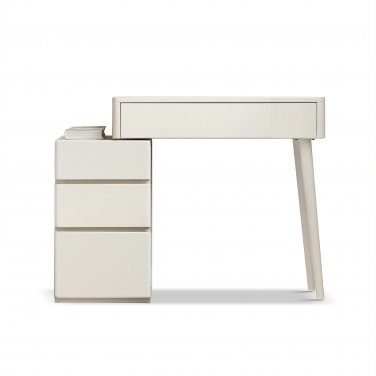(With Stool) Dresser Table dresser 100% solid Liriodendron Chinense table table desk top table dress