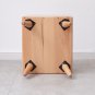 Pure Solid Wood Bedside Cabinet Modern Simple Nightstands European Beech Bedside Cabinet Nordic Bedr