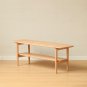 Center table Low Table 100% solid wood Top plate Desk Coffee table Width 100 x Depth 40 x Height 42