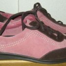AEROSOLES GRAM CRACKER Two-tone Suede Shoes Womens 7.5
