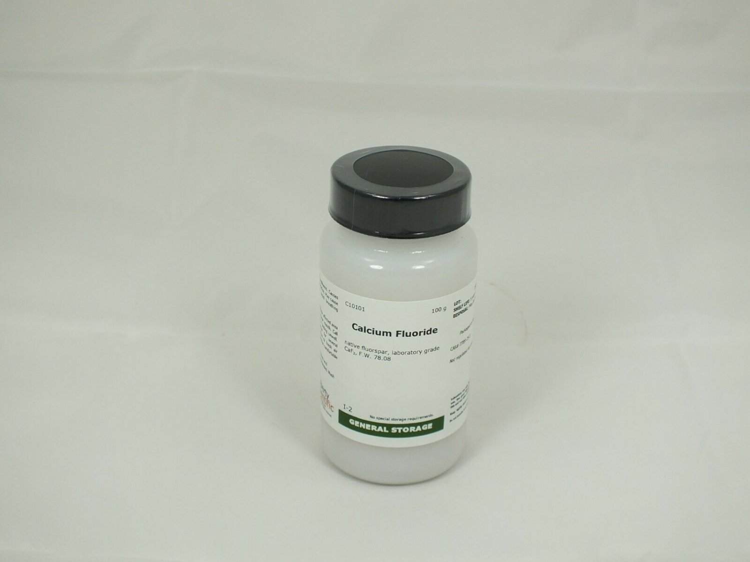 Calcium Fluoride, native fluorspar, powder, 100 g
