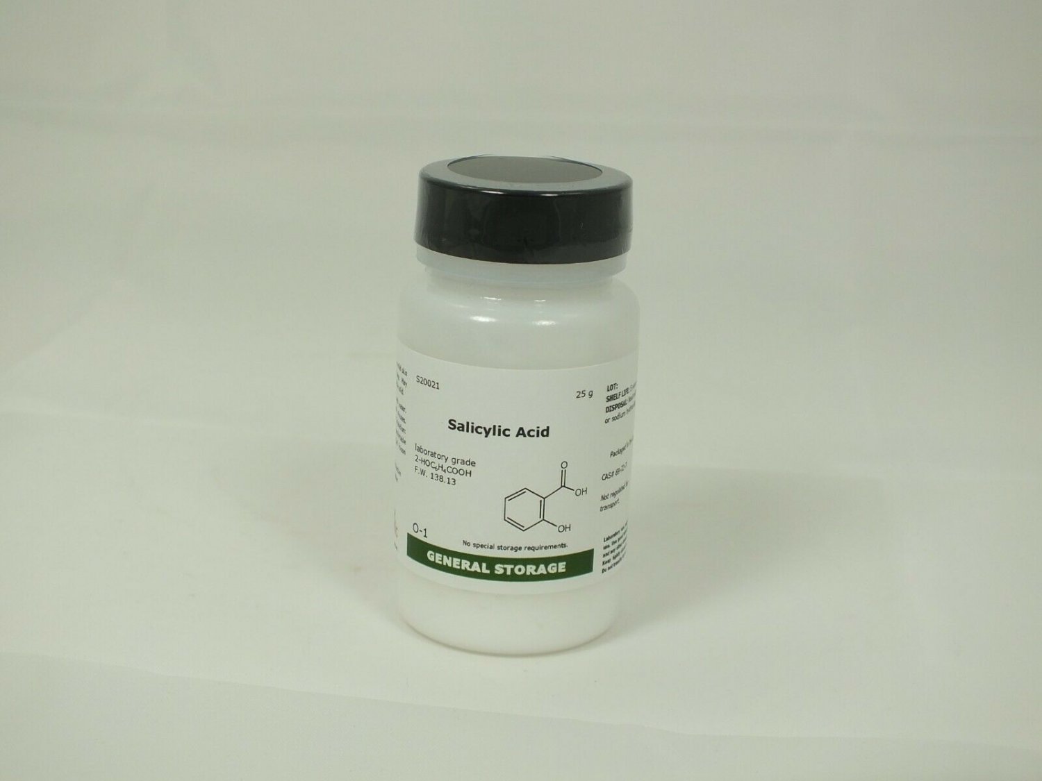 Salicylic Acid, powder, laboratory grade, 25 g