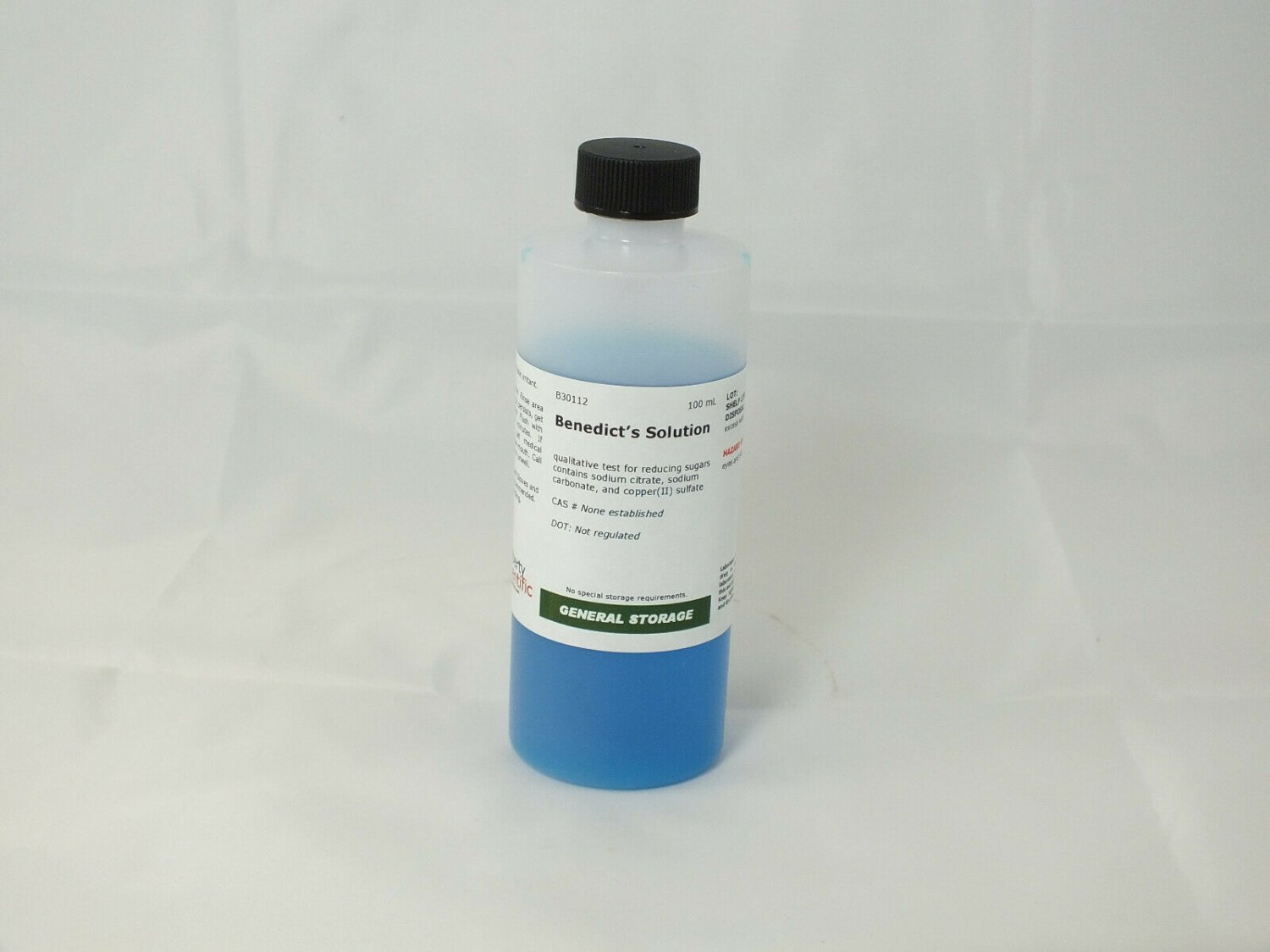 Benedict's Solution, Qualitative Test for Reducing Sugars, 100 ml (B30112)