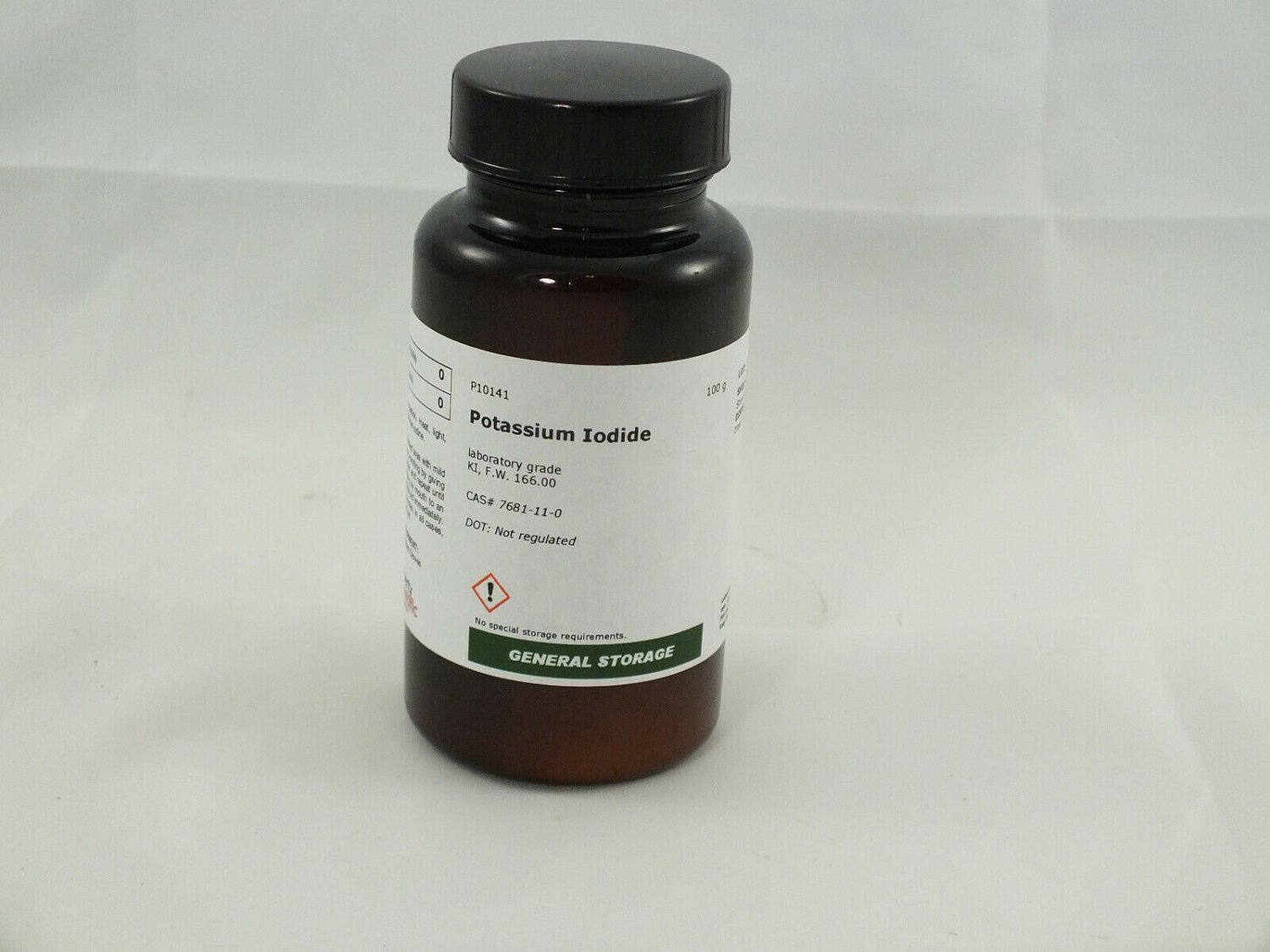Potassium Iodide, crystals, laboratory grade, 100 g
