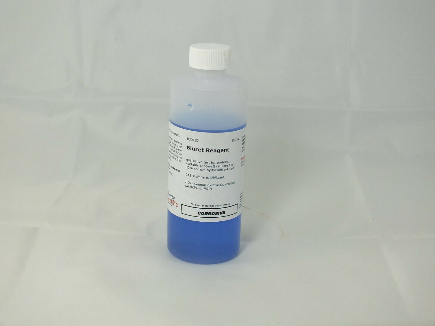 Biuret Reagent Solution, Test for Proteins, 100 ml