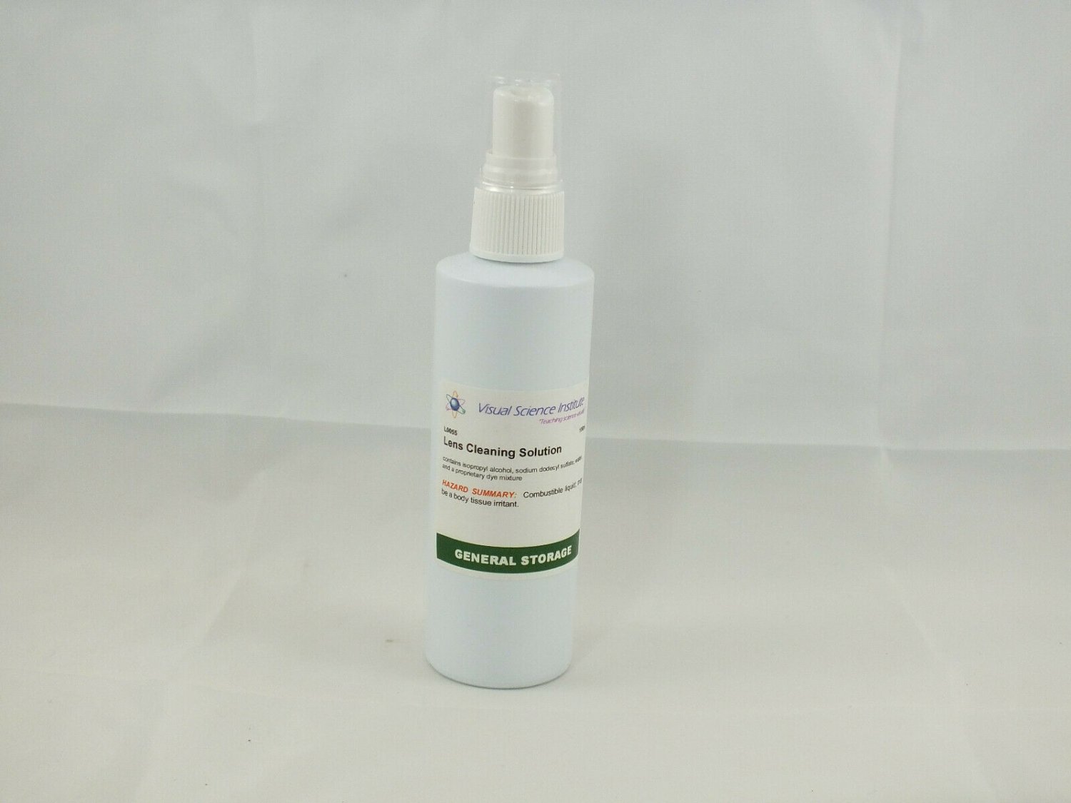 Lens Cleaning Solution, for reusable PPE goggles and glasses, 100 ml / 4 fl. oz.