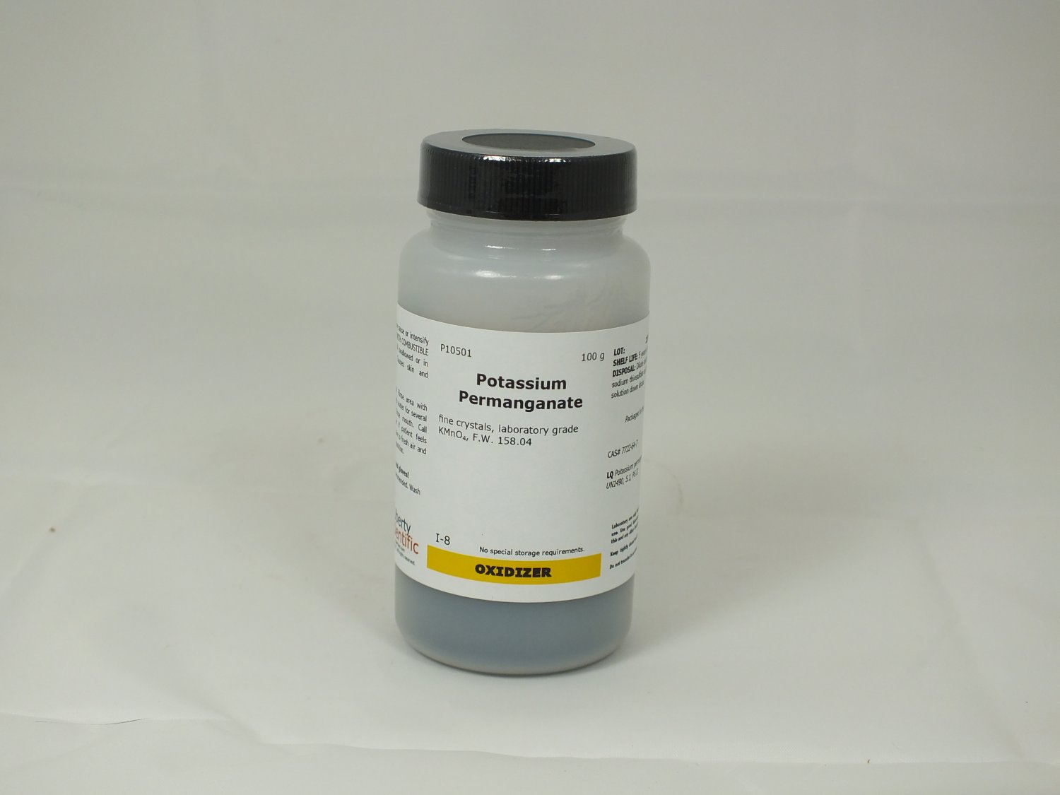 Potassium Permanganate, fine crystals, 100 g