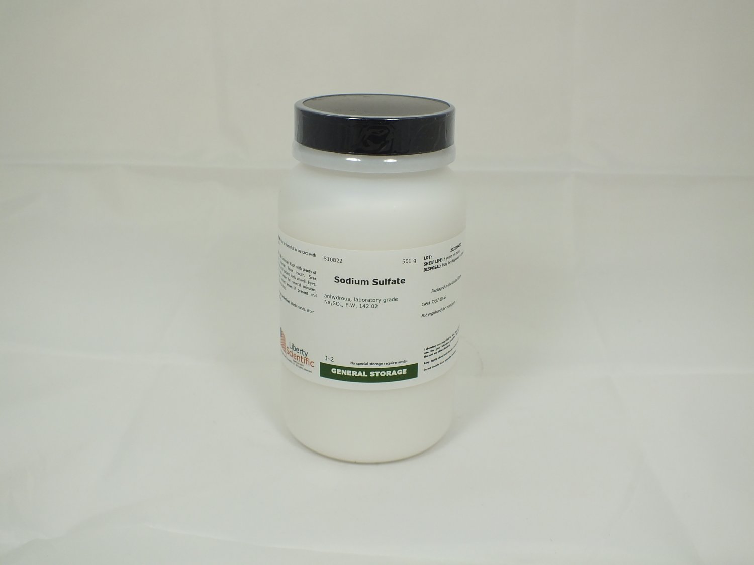 Sodium Sulfate, anhydrous, laboratory grade, 500 g