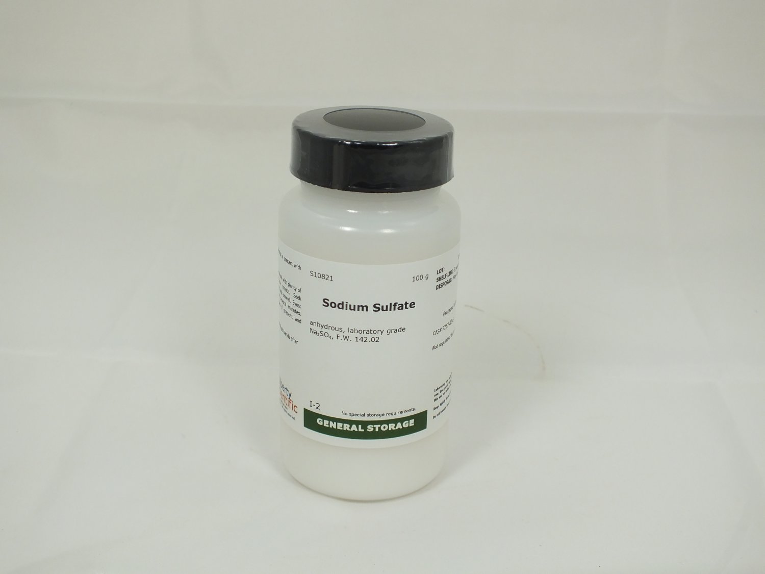 Sodium Sulfate, anhydrous, laboratory grade, 100 g