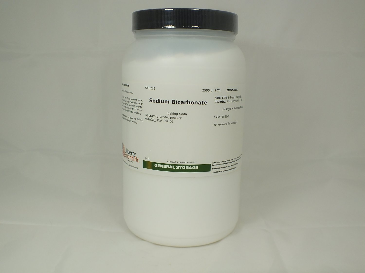 Sodium Bicarbonate, laboratory grade, 2500 g