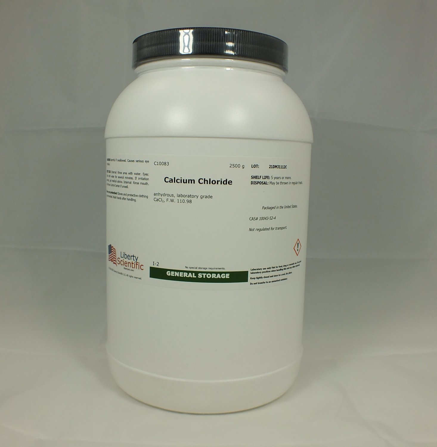 Calcium Chloride, anhydrous, 2500 g (C10083)