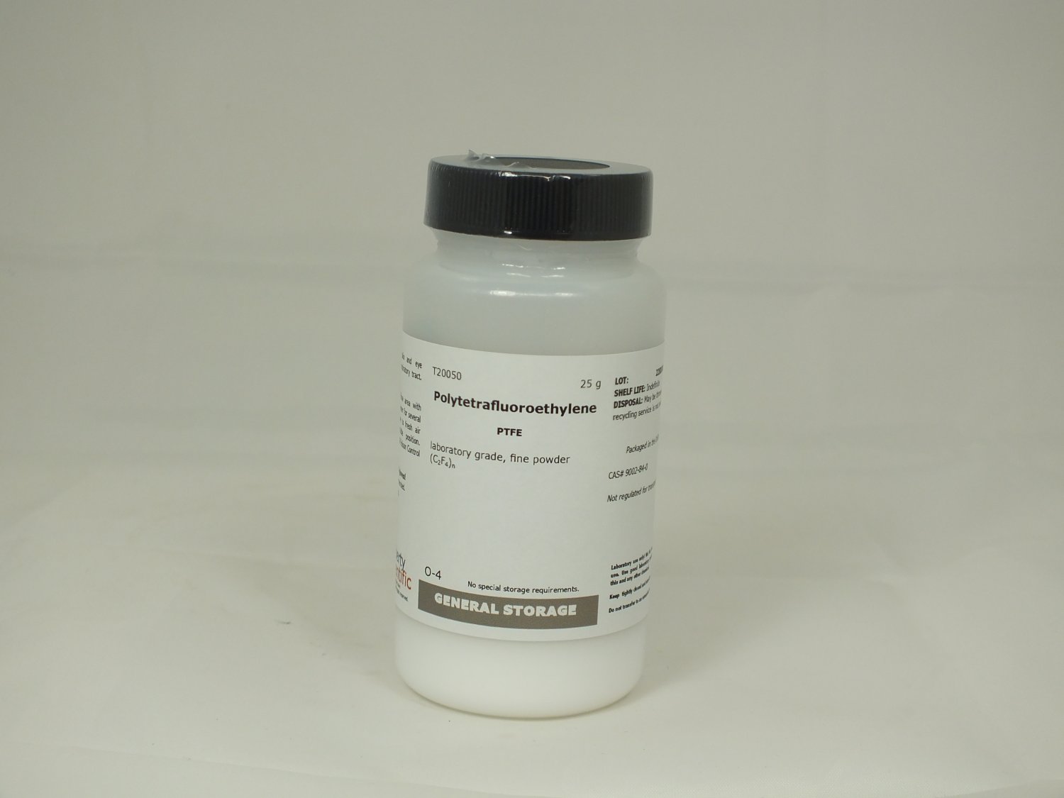 Polytetrafluoroethylene (PTFE), powder, 25 g