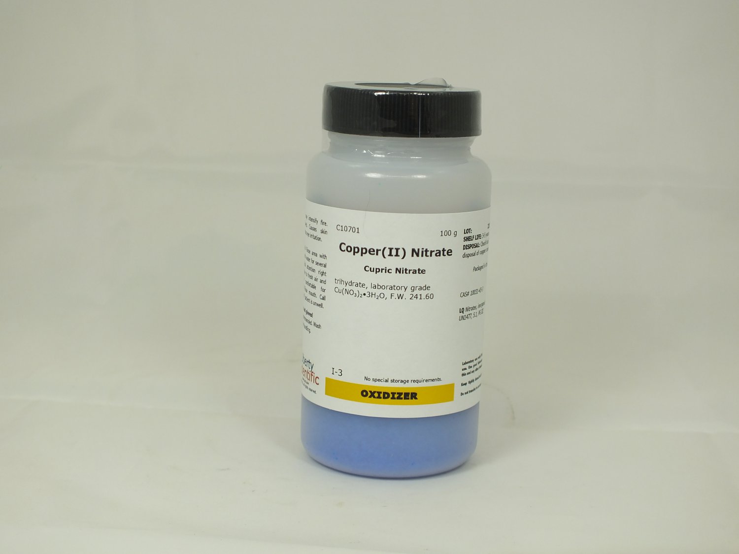 Copper(II) Nitrate, trihydrate, 100 g (C10701)