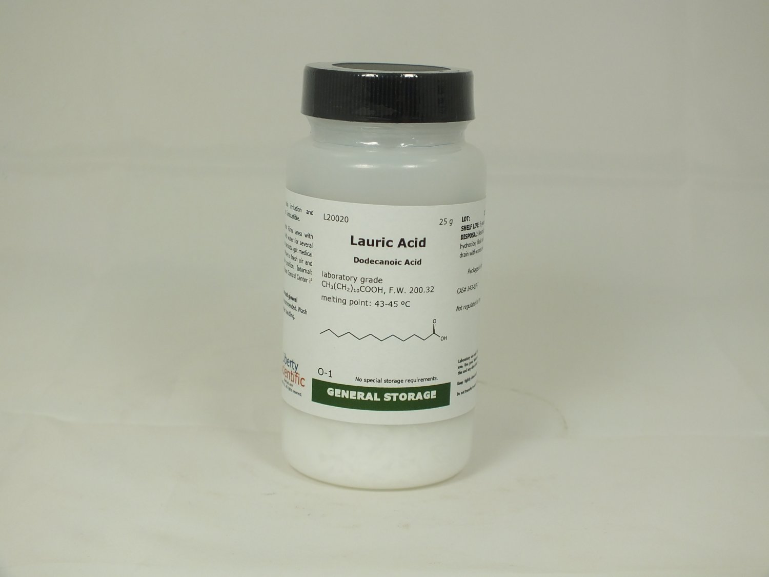 Lauric Acid, 25 g