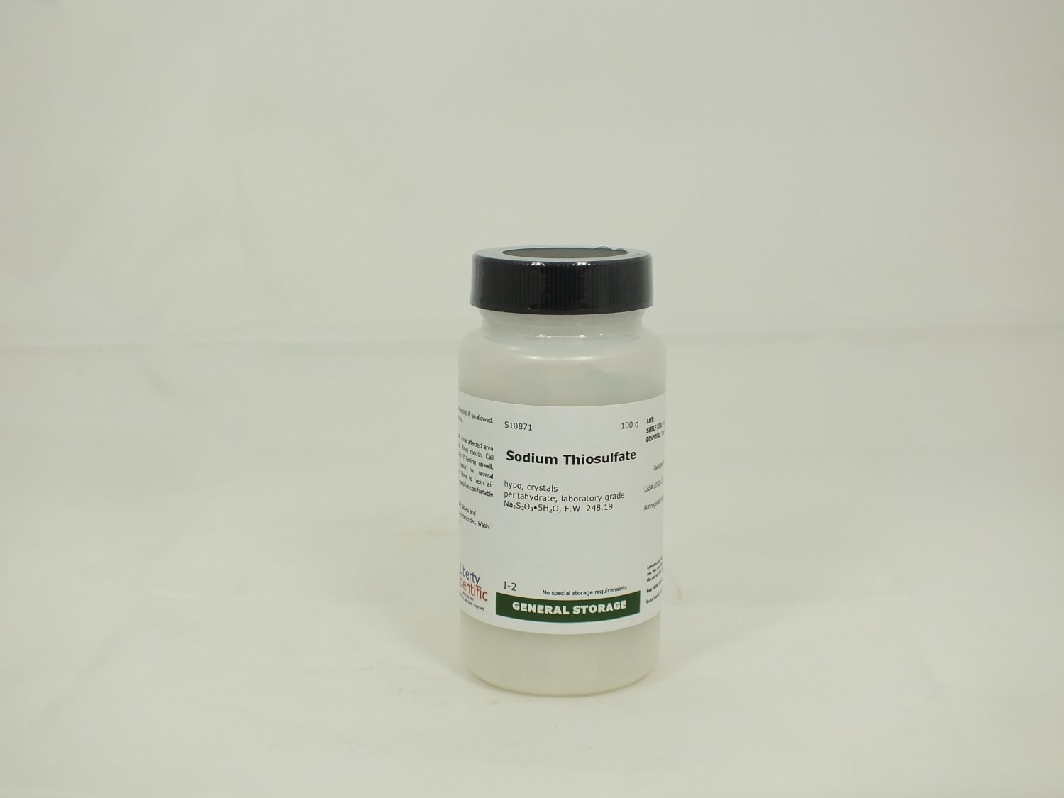 Sodium Thiosulfate Pentahydrate 100 G 9619