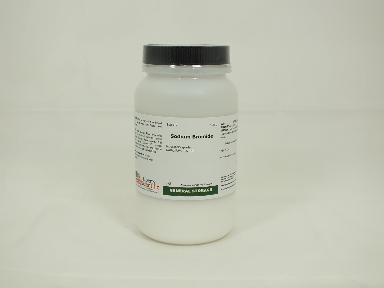 Sodium Bromide, laboratory grade, 500 g