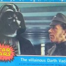 1977 Topps Star Wards Card #7 / "The Villainous Darth Vader" / SGC 8