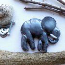 Elephant Safari Animal Cabinet Drawer Knobs Pulls