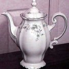 Johann Haviland-blue Garland Tea Pitcher
