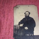 Gentleman Sitting At Desk-tin Type
