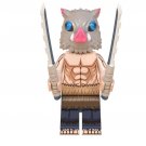 Hashibira Inosuke Anime Character Kimetsu No Yaiba Demon Slayer Minitoys Minifigure Block Toys