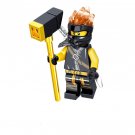 Cole FS Minitoys Ninjago Secrets Of The Forbiden Sprinjitzu Minifigure Block Toys