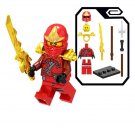 Kai ZX Minitoys Ninjago Secrets Of The Forbiden Sprinjitzu Minifigure Block Toys