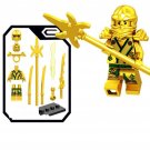 Golden Ninja Minitoys Ninjago Secrets Of The Forbiden Sprinjitzu Minifigure Block Toys