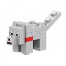 Baby Wolf Minecraft Minitoys Game Character Minifigure Block Toys