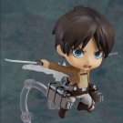 Eren Yeager Q Version Statue Anime Figure Toys Attack On Titan Action Figure Toys PVC Dolls