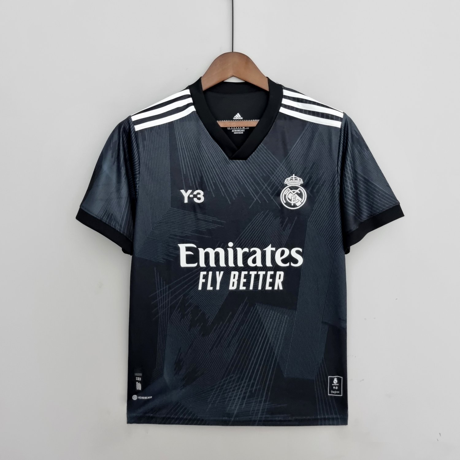 Real Madrid Y3 Black Edition 2022 Jersey