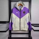 Inter Miami Windbreaker23/24 Jacket Purple & White - Messi Inter Miami Windbreaker23/24 Jacket Purple & White - Messi