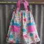 sweet birdie blue Smock Halter dress TOP size AUS 4 5 6 7