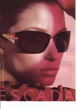 2006 Escada Eyewear Advertisement