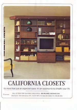 2006 California Closets Magazine Advertisement