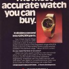 1976 ICEAC Citizens Quartz Mega Crystron Watch Advert