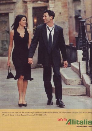 2001 Alitalia Airlines Advertisement