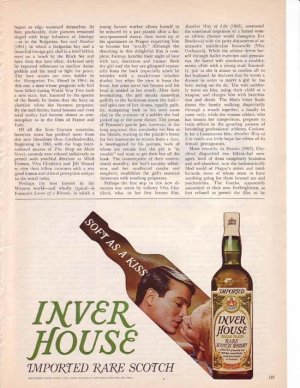 1960s Inver House Rare Scotch Whisky Whiskey Imported