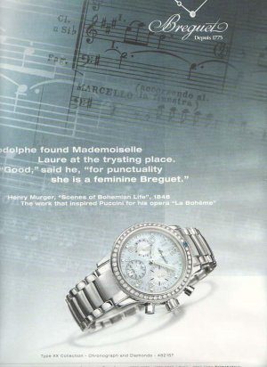 2007 BREGUET Depuis 1775 Watch AD