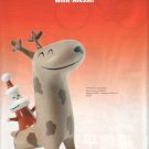 2007 ALESSI Christmas Porcelain Cow Boy Advertisement