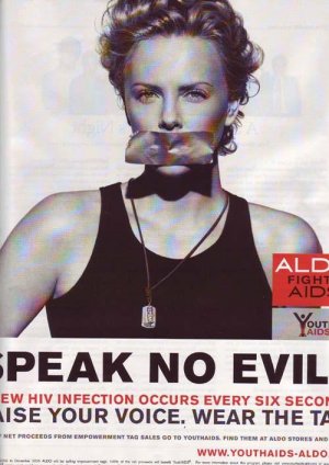 Aldo Fights Aids Advertisement