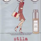 2001 Stila Liquid Makeup Skin Makeup Ad